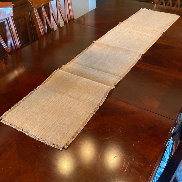 Other - Burlap table runner